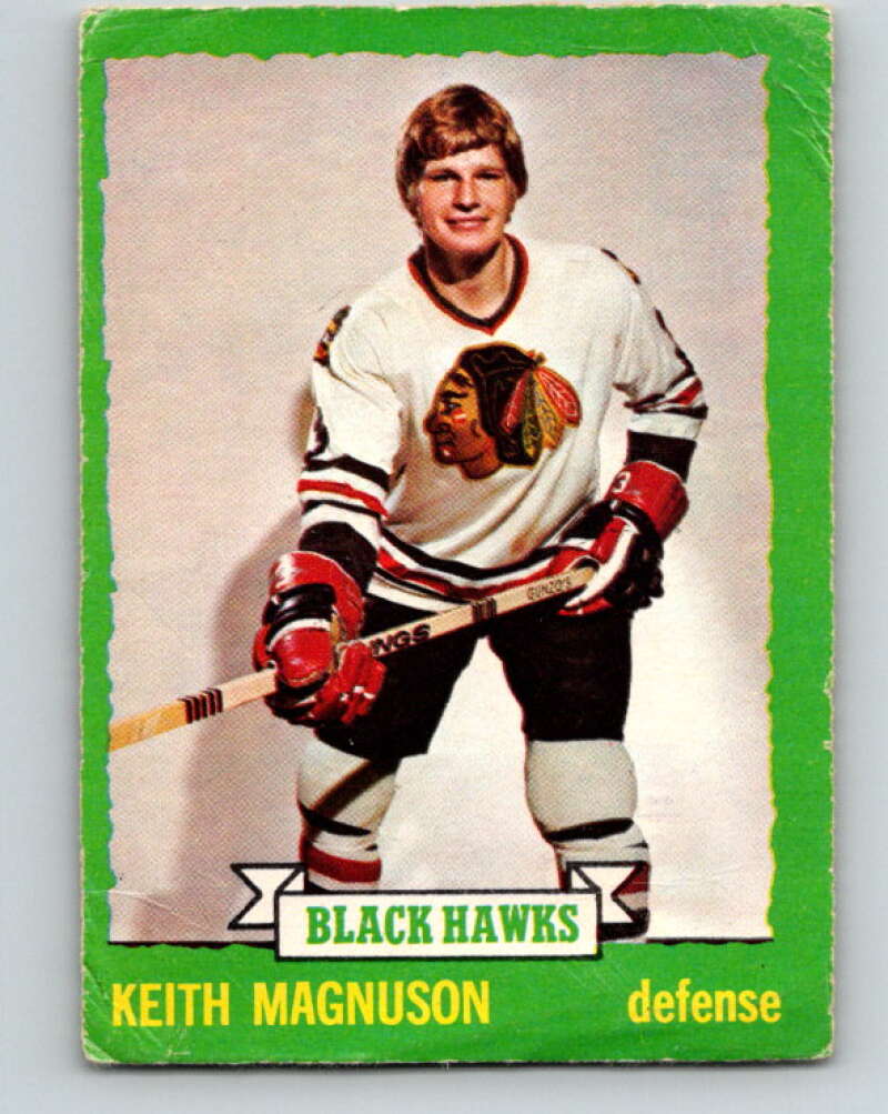 1973-74 O-Pee-Chee #151 Keith Magnuson  Chicago Blackhawks  V8452