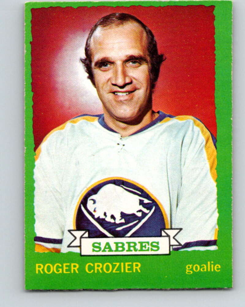 1973-74 O-Pee-Chee #153 Roger Crozier  Buffalo Sabres  V8458