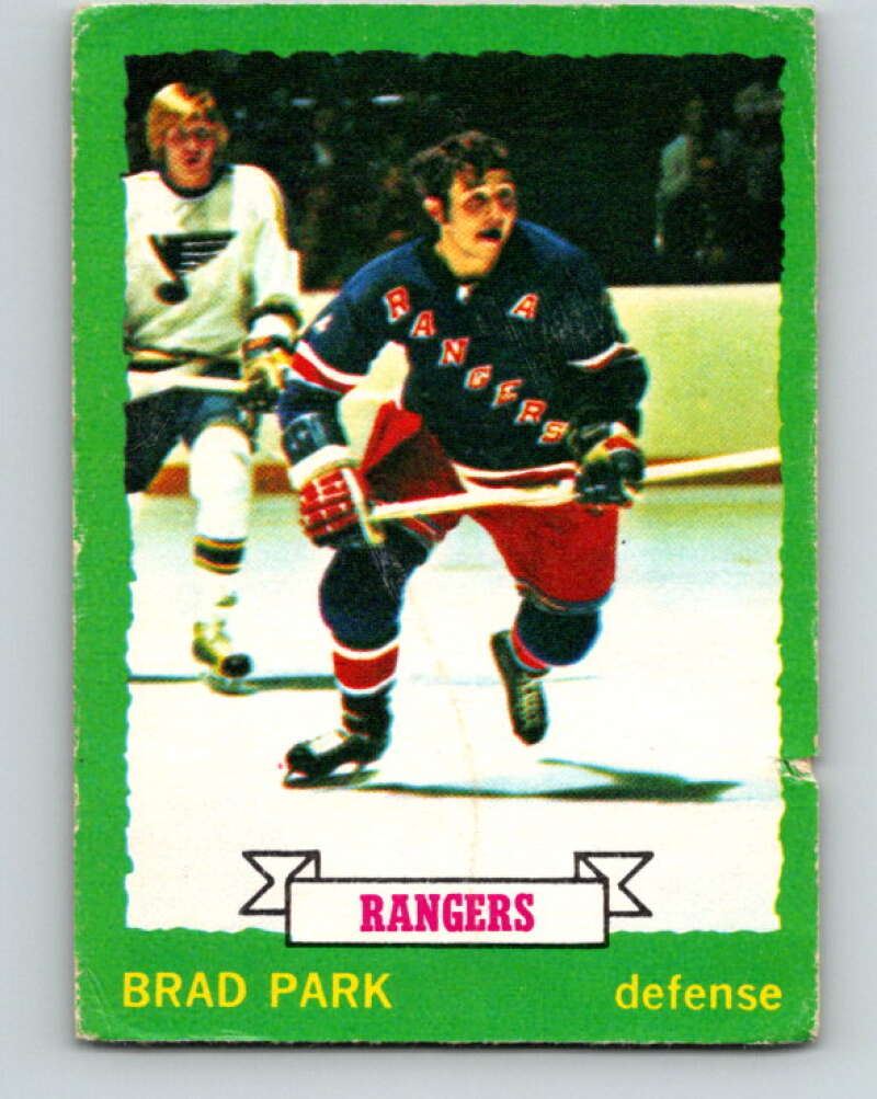 1973-74 O-Pee-Chee #165 Brad Park  New York Rangers  V8481
