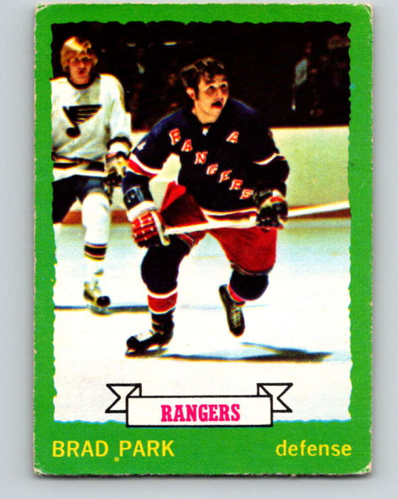1973-74 O-Pee-Chee #165 Brad Park  New York Rangers  V8482