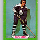 1973-74 O-Pee-Chee #170 Brian Glennie  Toronto Maple Leafs  V8489