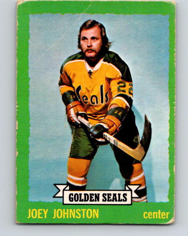 1973-74 O-Pee-Chee #172 Joey Johnston  California Golden Seals  V8490