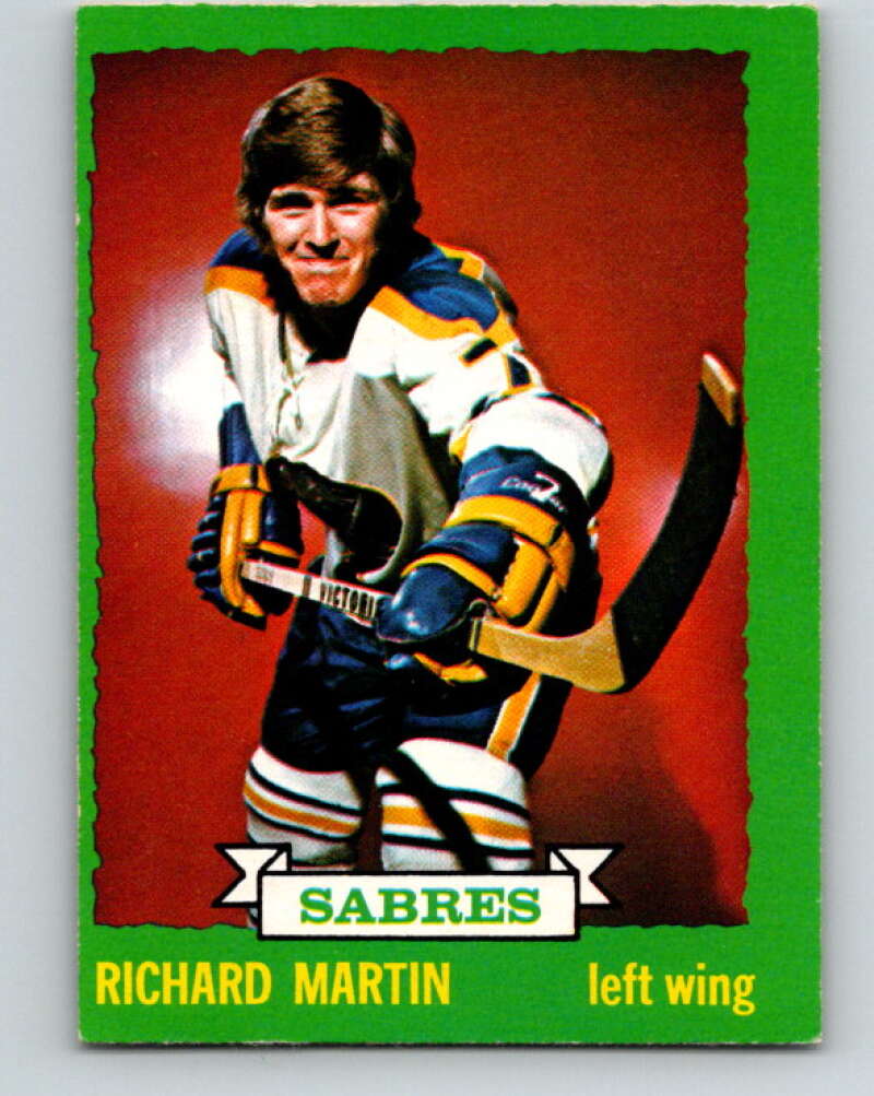 1973-74 O-Pee-Chee #173 Rick Martin  Buffalo Sabres  V8492