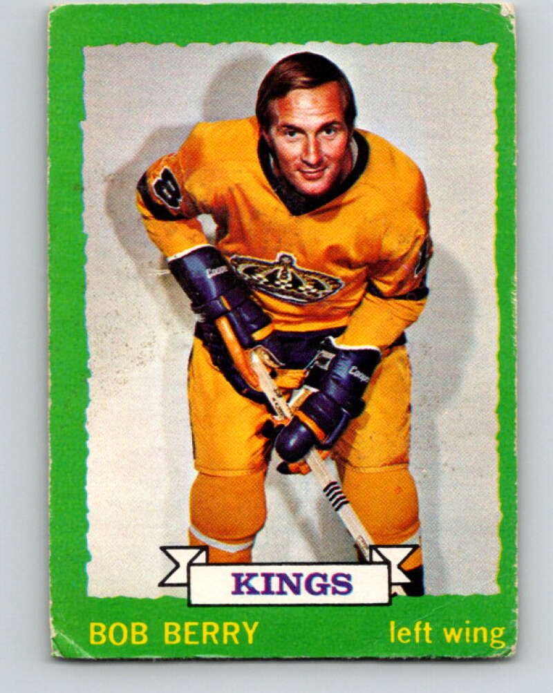 1973-74 O-Pee-Chee #175 Bob Berry  Los Angeles Kings  V8494