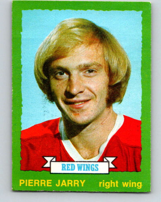 1973-74 O-Pee-Chee #186 Pierre Jarry  Detroit Red Wings  V8514