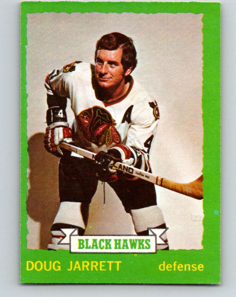 1973-74 O-Pee-Chee #187 Doug Jarrett  Chicago Blackhawks  V8515