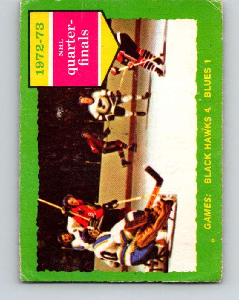 1973-74 O-Pee-Chee #193 Series C  Blackhawks/Blues  V8525