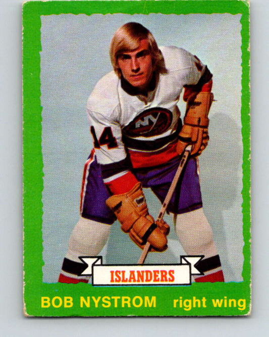 1973-74 O-Pee-Chee #202 Bob Nystrom  RC Rookie New York Islanders  V8547