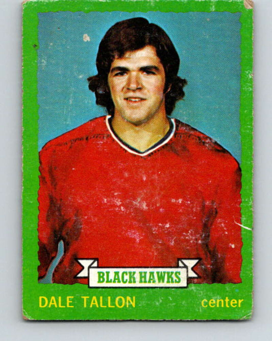 1973-74 O-Pee-Chee #211 Dale Tallon  Chicago Blackhawks  V8568