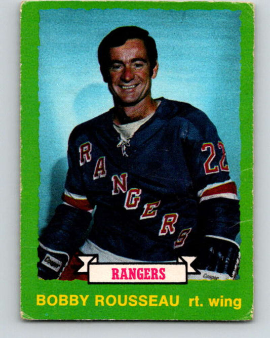 1973-74 O-Pee-Chee #233 Bobby Rousseau  New York Rangers  V8599