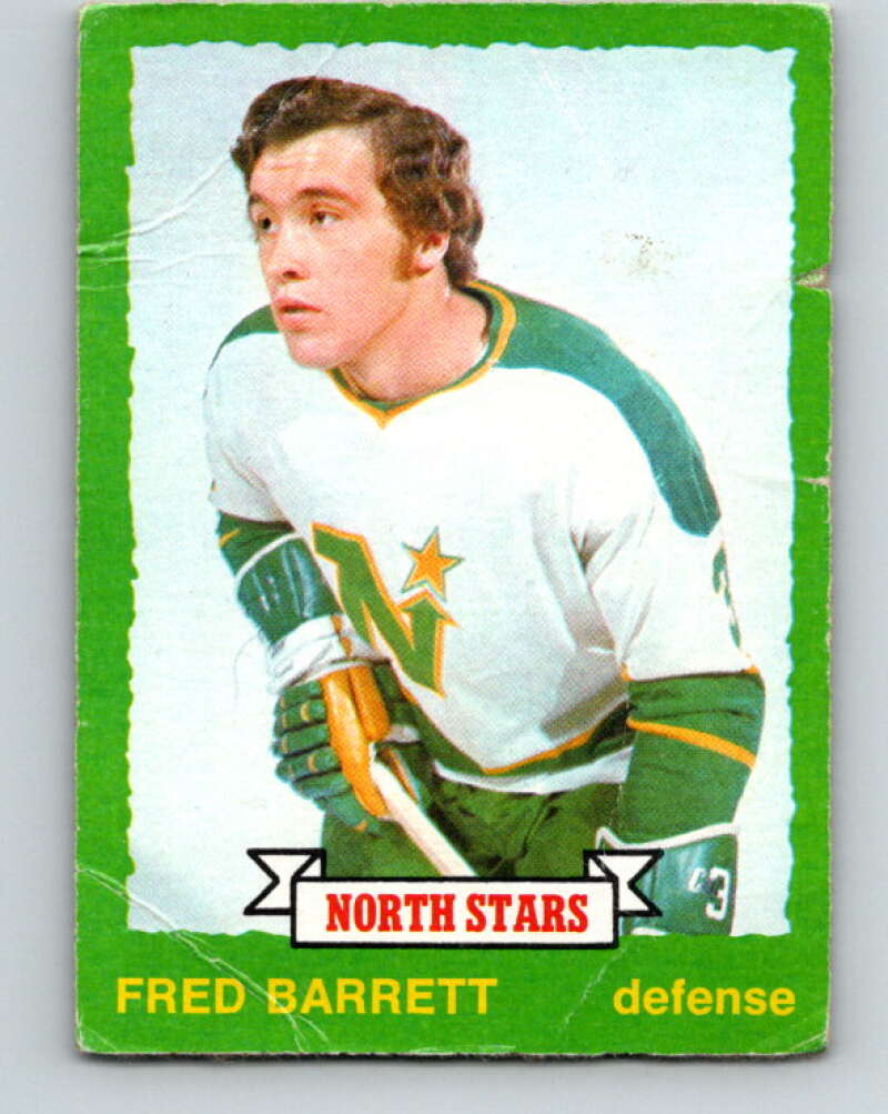 1973-74 O-Pee-Chee #264 Fred Barrett  Minnesota North Stars  V8647
