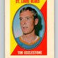 1970-71 Topps Sticker Stamps #4 Tim Ecclestone  St. Louis Blues  V8651