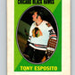 1970-71 Topps Sticker Stamps #7 Tony Esposito  Chicago Blackhawks  V8658