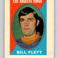 1970-71 Topps Sticker Stamps #8 Bill Flett  Los Angeles Kings  V8659