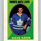 1970-71 Topps Sticker Stamps #17 Dave Keon  Toronto Maple Leafs  V8673