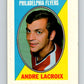 1970-71 Topps Sticker Stamps #18 Andre Lacroix  Philadelphia Flyers  V8674