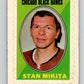 1970-71 Topps Sticker Stamps #23 Stan Mikita  Chicago Blackhawks  V8679