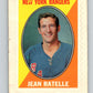 1970-71 Topps Sticker Stamps #26 Jean Ratelle  New York Rangers  V8681