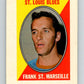 1970-71 Topps Sticker Stamps #28 Frank St. Marseille  St. Louis Blues  V8684