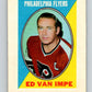 1970-71 Topps Sticker Stamps #32 Ed Van Impe  Philadelphia Flyers  V8690