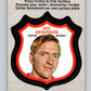 1972-73 O-Pee-Chee Player Crests #7 Red Berenson  Detroit Red Wings  V8703
