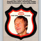 1972-73 O-Pee-Chee Player Crests #17 Eddie Shack  Pittsburgh Penguins  V8725