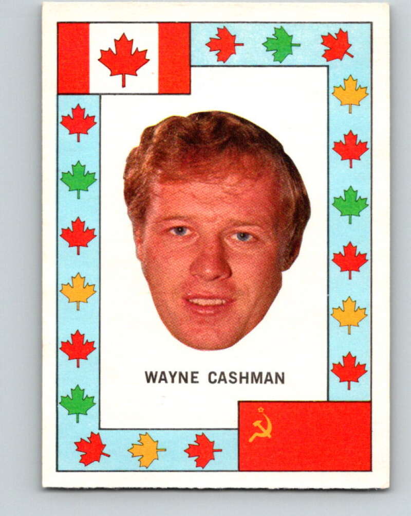1972-73 O-Pee-Chee Team Canada #4 Wayne Cashman  V8745