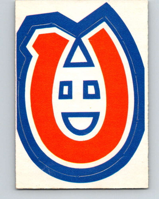 1972-73 O-Pee-Chee Team Logos #10 Montreal Canadiens  V8798