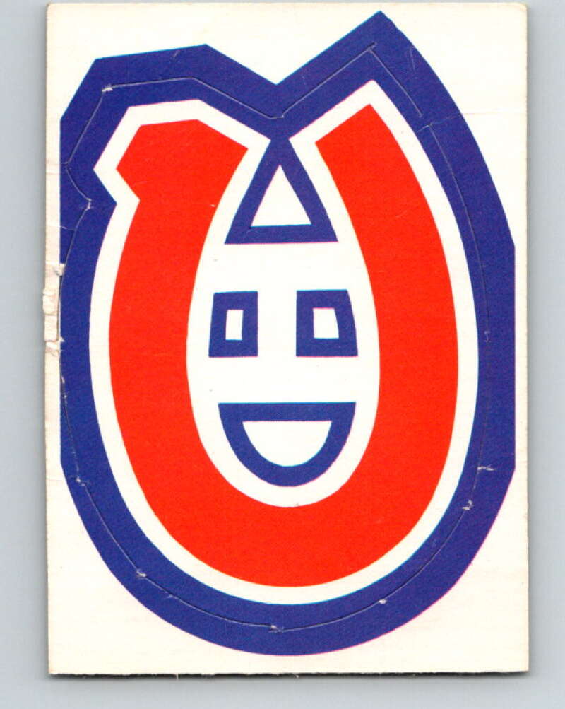 1972-73 O-Pee-Chee Team Logos #10 Montreal Canadiens  V8799