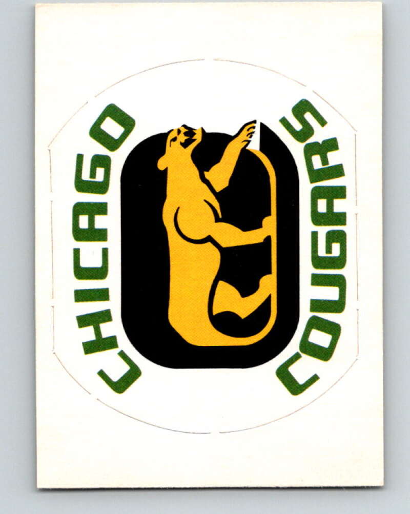 1972-73 O-Pee-Chee Team Logos #19 Chicago Cougars  V8805