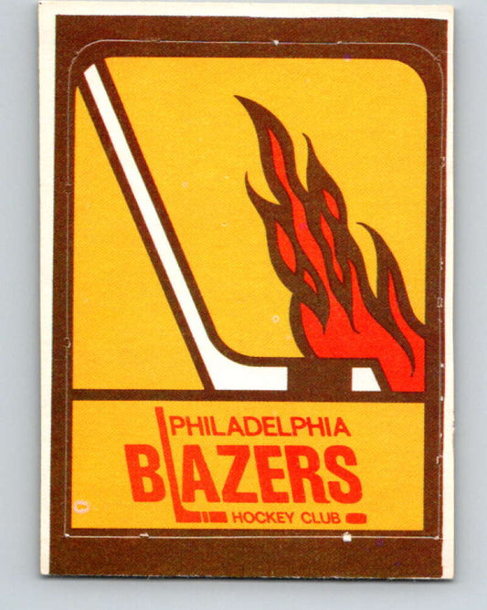 1972-73 O-Pee-Chee Team Logos #28 Philadelphia Blazers V8808