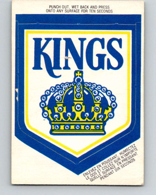 1973-74 O-Pee-Chee Team Crests #8 Los Angeles Kings V8828