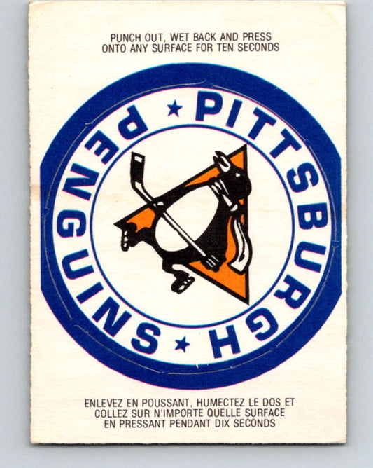 1973-74 O-Pee-Chee Team Crests #14 Pittsburgh Penguins  V8840