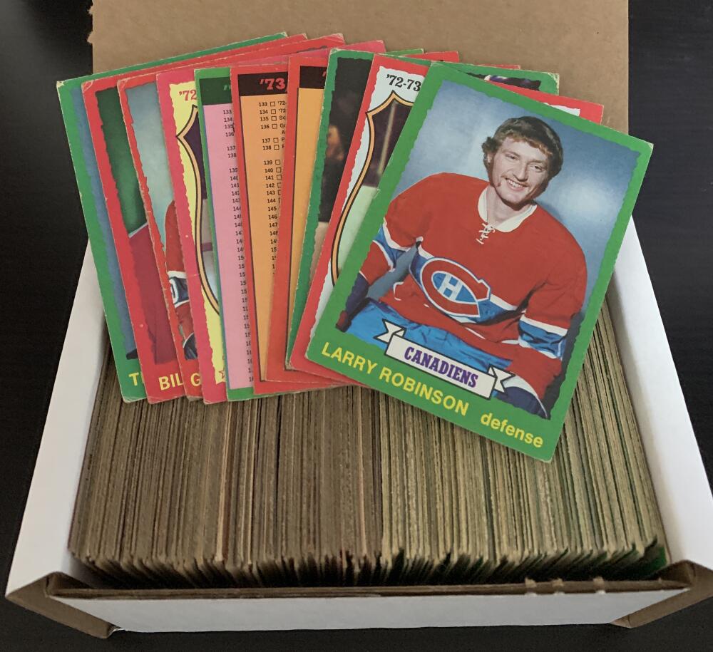 1973-74 O-Pee-Chee NHL Hockey Complete Set 1-264 Robinson RC *0172