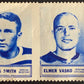 V8847--1961-62 Topps Stamps NHL Hockey Dalls Smith/Elmer Vasko
