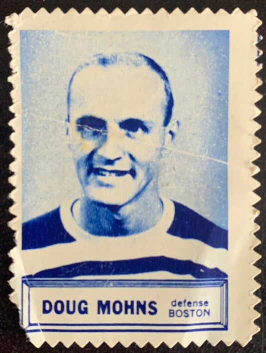 V8855--1961-62 Topps Stamps NHL Hockey Doug Mohns
