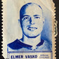 V8862--1961-62 Topps Stamps NHL Hockey Elmer Vasko