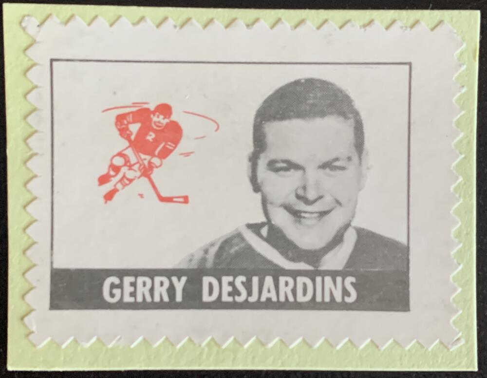 V8897--1969-70 O-Pee-Chee Stamps NHL Hockey Gerry Desjardins