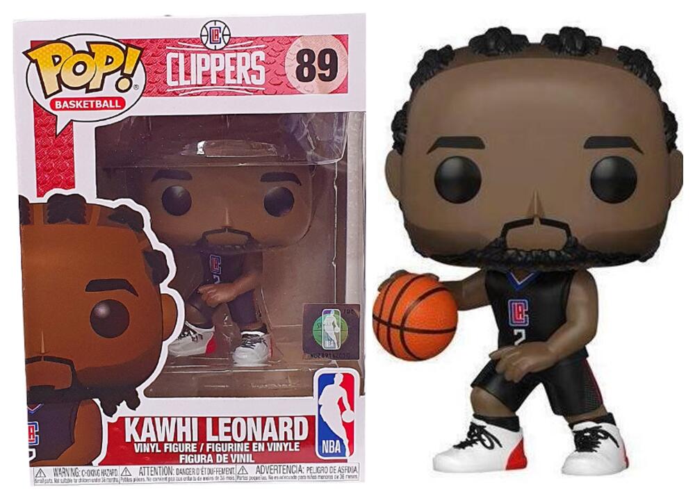 Funko Pop - 89 NBA Basketball - Kawhi Leonard LA Clippers Vinyl Figure Image 1