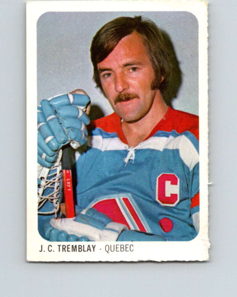 1973-74 Quaker Oats WHA #30 J.C. Tremblay  Quebec Nordiques  V8930