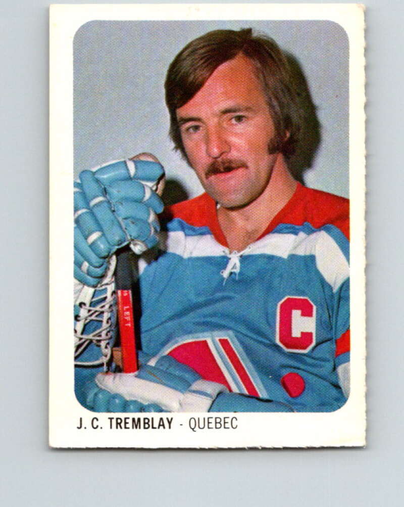 1973-74 Quaker Oats WHA #30 J.C. Tremblay  Quebec Nordiques  V8931