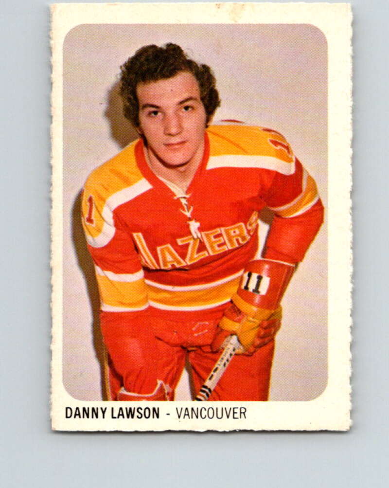 1973-74 Quaker Oats WHA #48 Danny Lawson  Vancouver Blazers  V8957