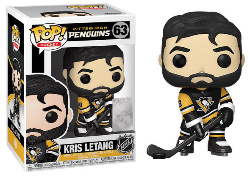 Funko Pop - NHL 63 Kris Letang Pittsburgh Penguins Vinyl Figure