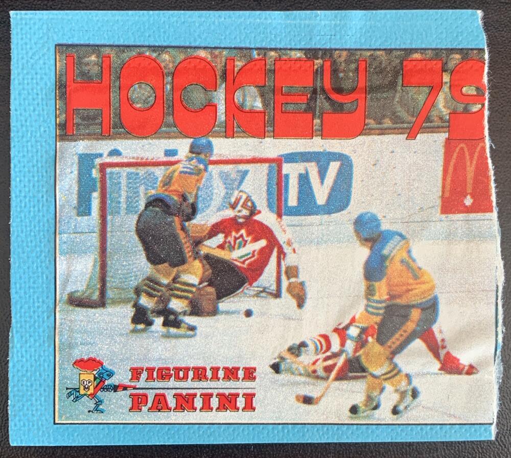 Hockey Wax Wrapper - 1979-80 Panini - Hockey International Pack W26