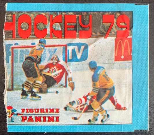 Hockey Wax Wrapper - 1979-80 Panini - Hockey International Pack W27