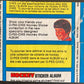 Hockey Wax Wrapper - 1981-82 Panini - Album Sticker Pack W28
