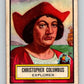 1952 Topps Look 'n See #51 Christopher Columbus Vintage Card V8975