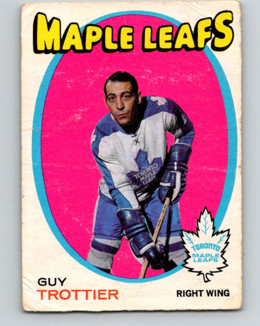 1971-72 O-Pee-Chee #5 Guy Trottier  RC Rookie Toronto Maple Leafs  V8995