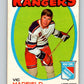 1971-72 O-Pee-Chee #9 Vic Hadfield  New York Rangers  V9003