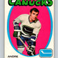 1971-72 O-Pee-Chee #12 Andre Boudrias  Vancouver Canucks  V9011